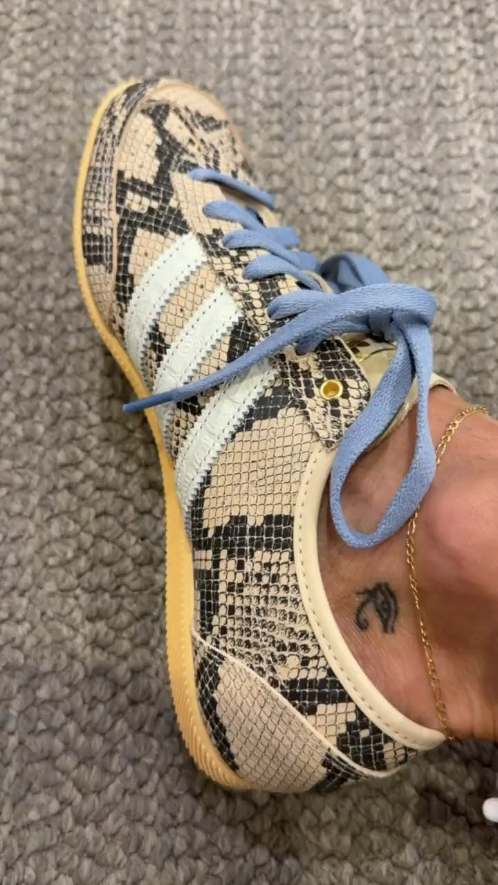 Nordstrom Anniversary Sale, Adidas snakeskin print sneakers.

#LTKSaleAlert #LTKOver40