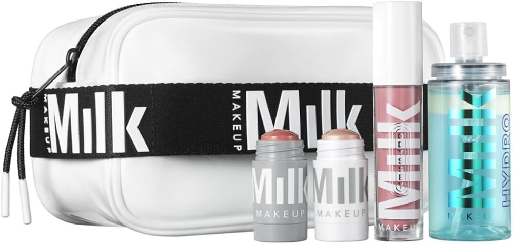 Milk Makeup The Werks Set - Rosy Glow Makeup Set - Travel-Friendly - Vegan, Cruelty Free | Amazon (US)