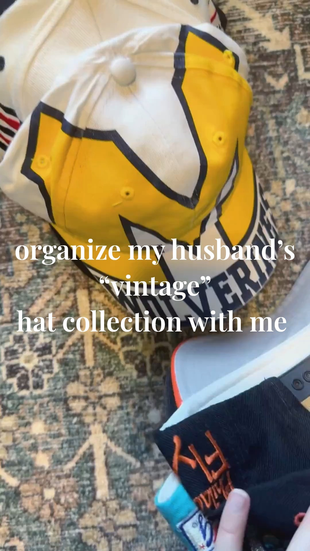 Easy hat organizer! 

Home organization
Simple DIY
closet storage 

#LTKMens #LTKFamily #LTKHome