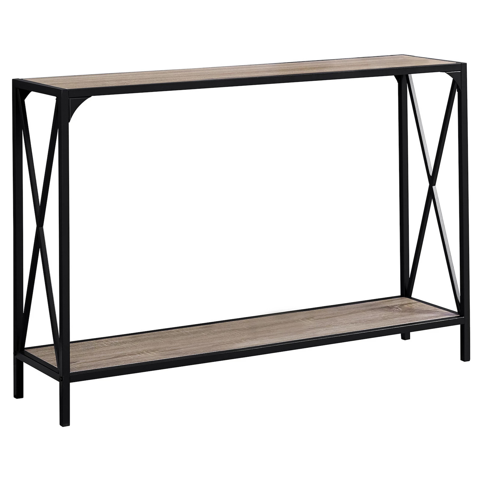 Monarch X-Frame Console Table, Brown | Kohl's