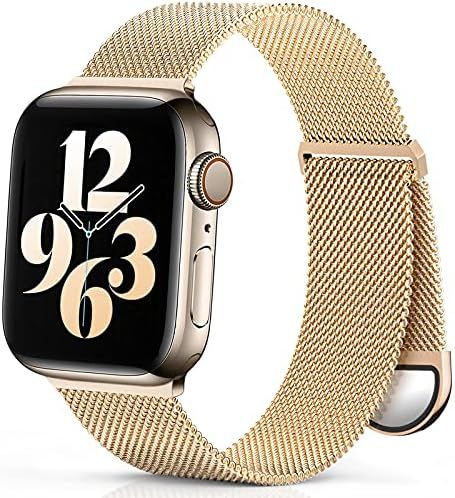 ZALAVER Metal Band Compatible with Apple Watch Bands 38mm 40mm 41mm 42mm 44mm 45mm 49mm, Adjustab... | Amazon (US)