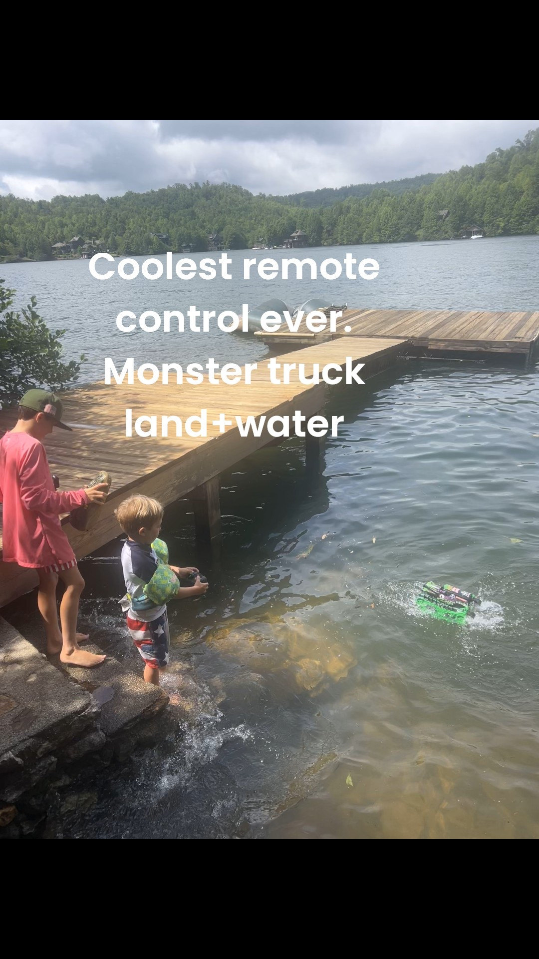 Coolest toy ever! Monster truck remote control for land and water 

#LTKGiftGuide #LTKFamily #LTKKids