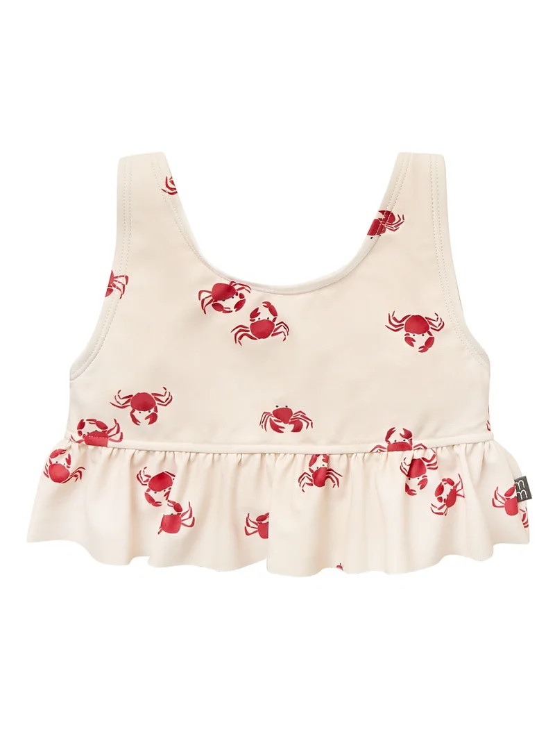 Modern Moments by Gerber Toddler Girl Tankini with Ruffle, 2-Piece, Sizes 12M - 5T | Walmart (US)