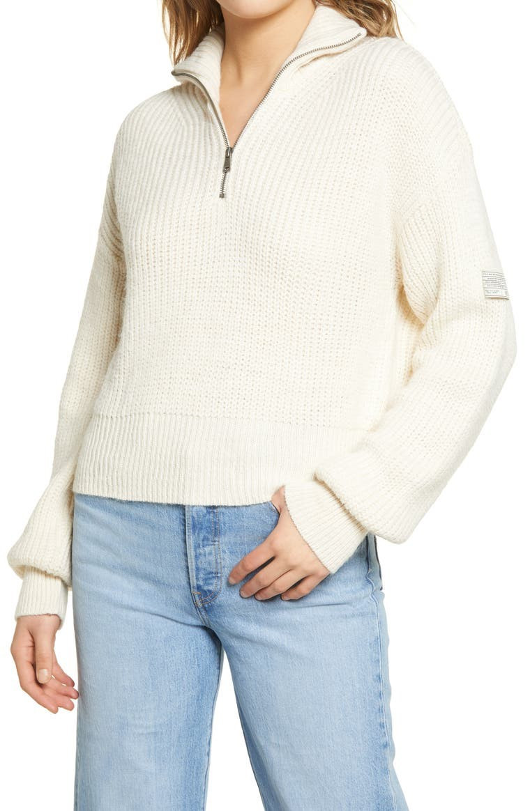 Half Zip Fisherman Sweater | Nordstrom