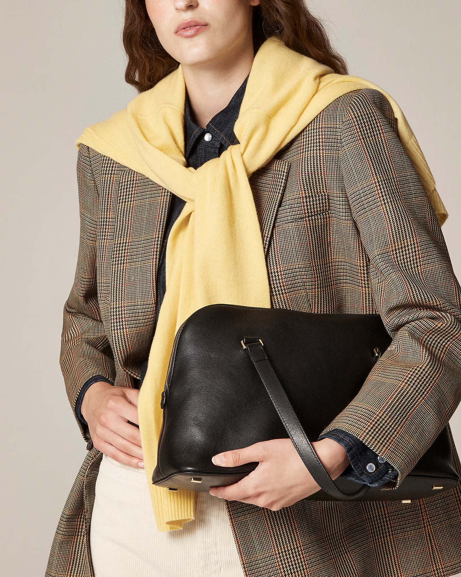 Delphine lady bag in leather | J. Crew US