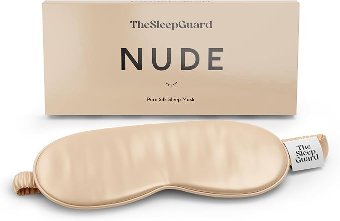 Pure Silk Sleep Mask [100% 6A Mulberry Silk, 22 Momme] Light Blocking Travel Essentials. Eye Mask... | Amazon (US)