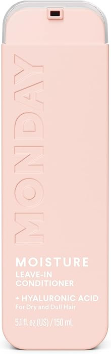 MONDAY HAIRCARE MOISTURE Leave in Conditioner with Hyaluronic Acid, Jojoba & Almond Oil, Shea But... | Amazon (US)