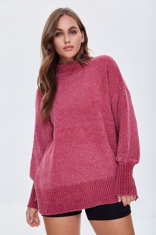 Ribbed Vented-Hem Sweater | Forever 21 (US)