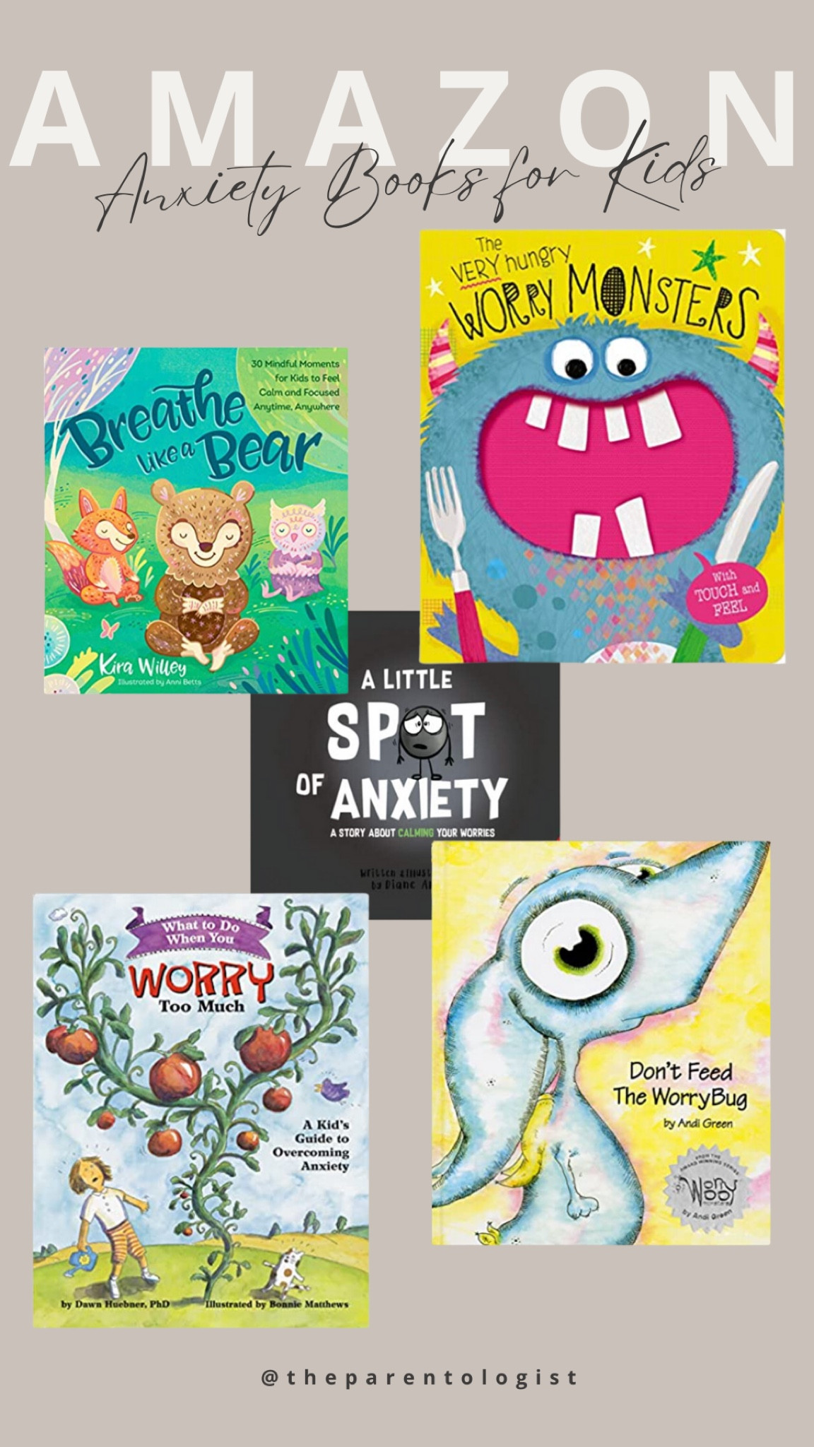It’s Children’s Mental Health Awareness Week, and anxiety is this year’s theme for parents and therapists to focus on. So here are my favorite books to help support children with anxiety! 

#LTKfamily #LTKkids #LTKunder50