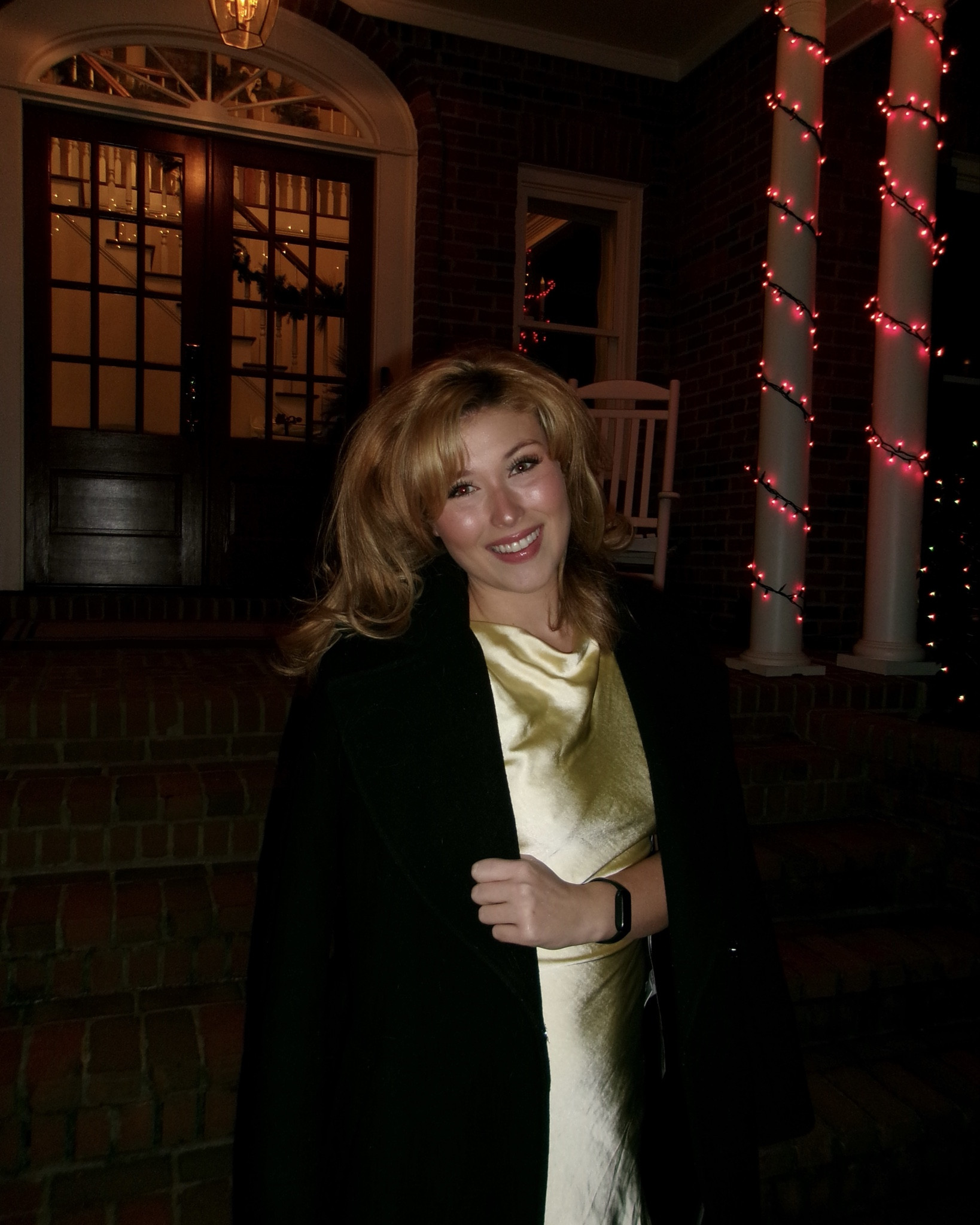The winter outfit I wore to the Nutcracker Ballet 🎄🩰
- Bobbles and Lace yellow silk mini dress
- black knee length wool pea coat 
- black Stuart Weitzman point toed heels
#ballet #ootd #winter #color #cold #elegant #LTK 

#LTKSeasonal #LTKootd #LTKHoliday