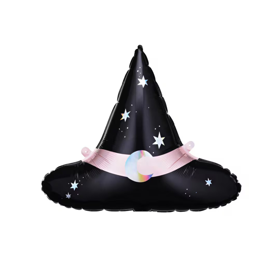 Black Witch Hat Balloon Witches Hat Halloween Decoration - Etsy | Etsy (US)