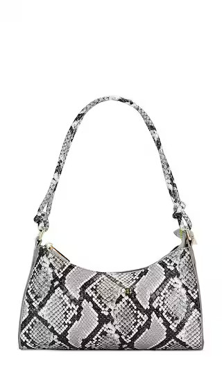 Knot Shoulder Bag in Snakeskin | Revolve Clothing (Global)