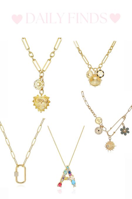 affordable charm necklace obsession all under $20

#LTKfindsunder50 #LTKfindsunder100 #LTKsalealert