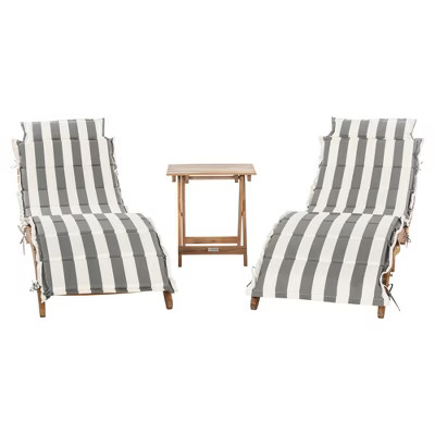 Pacifica 3pc Lounge Set - Safavieh | Target