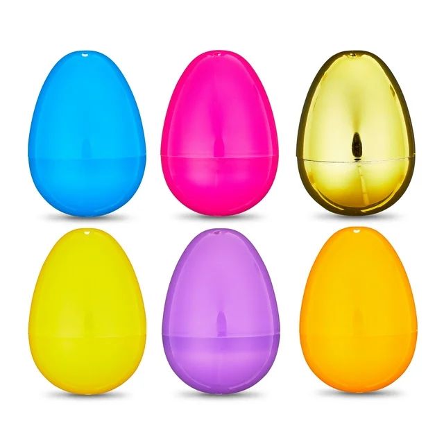 Multicolor Fillable Plastic Easter Eggs with Gold Prize Egg, 20 Count, by Way To Celebrate, 2.17" | Walmart (US)
