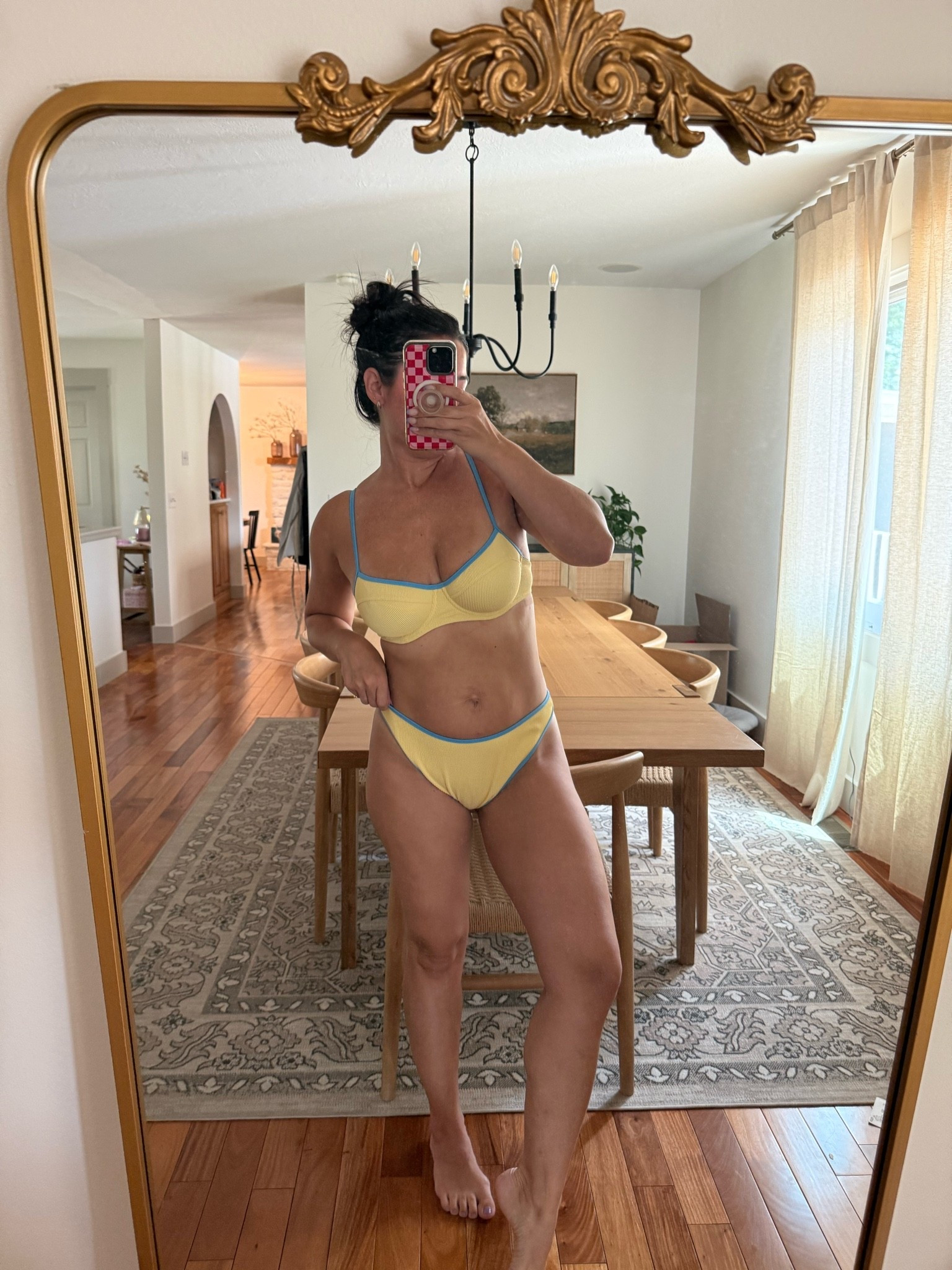 Yellow bakini for  the win!

#LTKSeasonal #LTKSwim #LTKootd