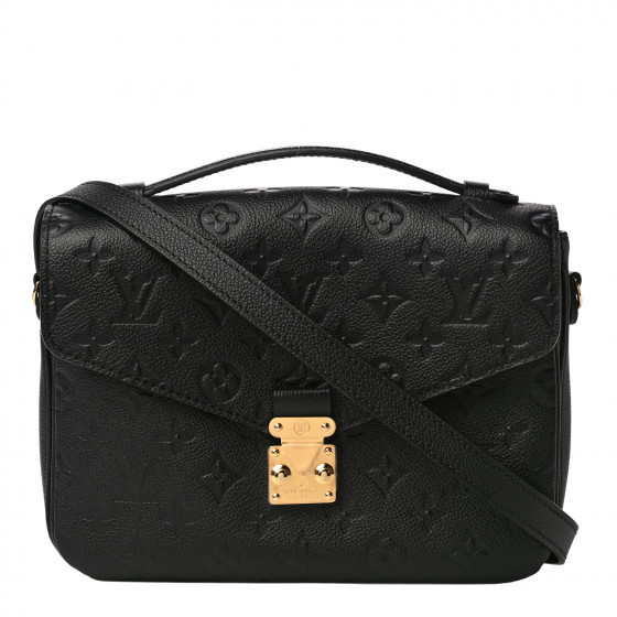 LOUIS VUITTON Empreinte Pochette Metis Black | Fashionphile