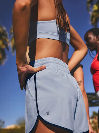 Weekender High Rise 3" Stripe Run Short | Athleta