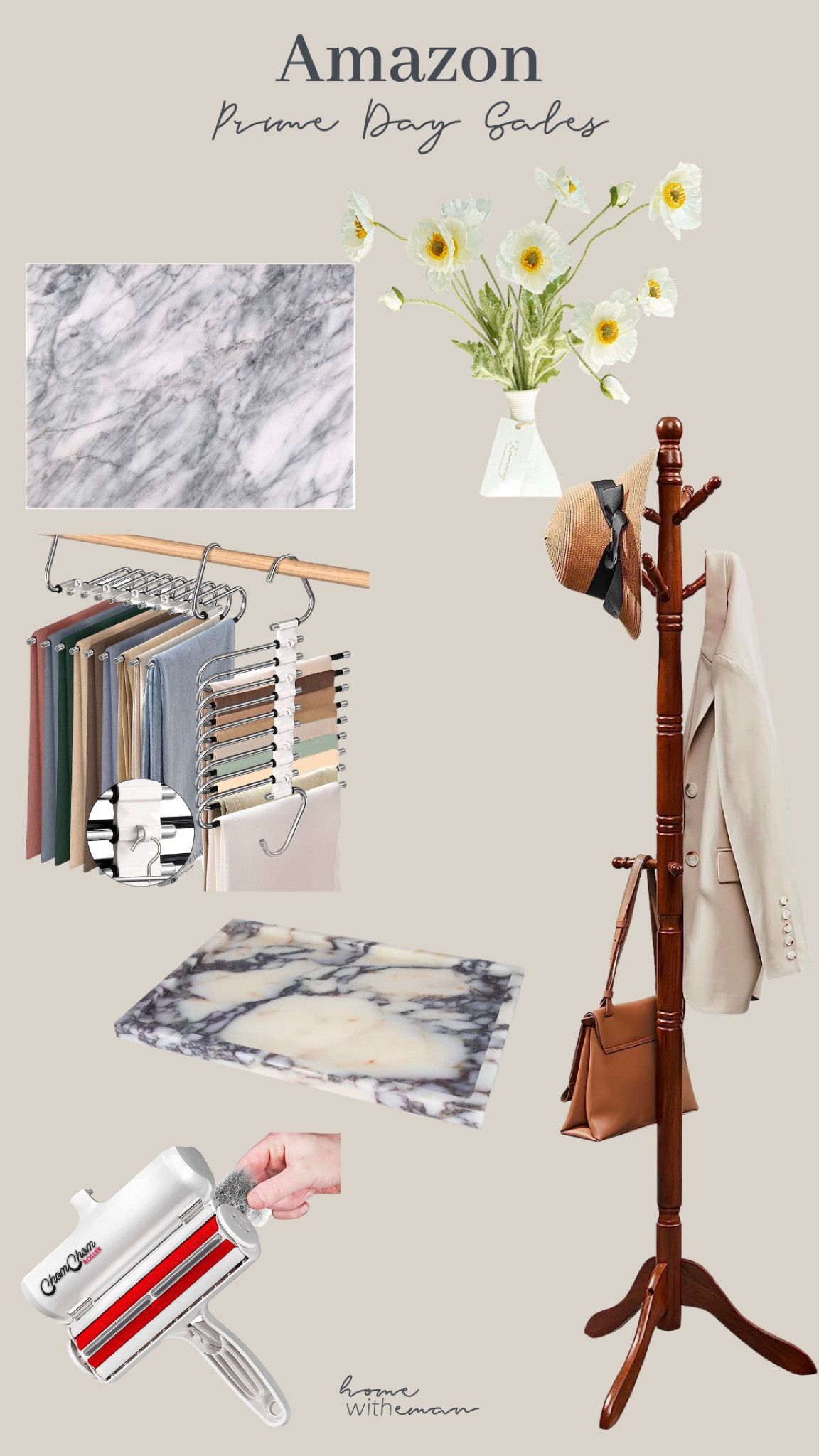 Amazon Prime Day Sales! Vintage coat rack, marble tray and charcuterie board, hijab organizer, realistic faux florals, pet hair remover #Amazonfinds #Amazonprimedaysale

#LTKhome
