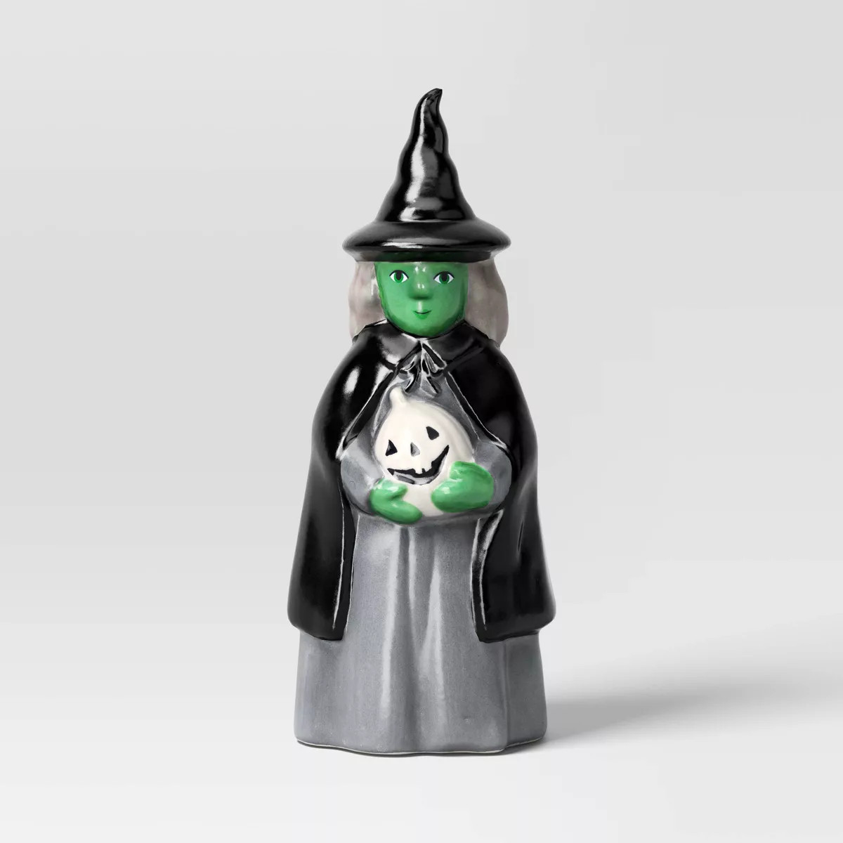 Small Ceramic Witch Figural with Jack O'Lantern - Hyde and EEK! Boutique™ | Target