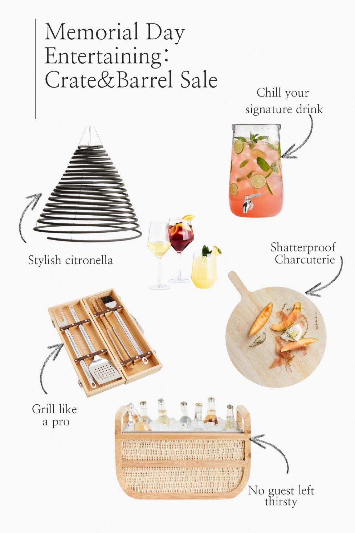 Summer outdoor entertaining is here! Crate & Barrel is having a great sale on everything outdoor. Get ready to host all season! ✨
#outdoorentertaining #crateandbarrel #sale #hosting

#LTKSeasonal #LTKFindsUnder100 #LTKHome