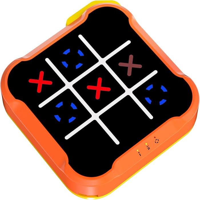 Tic Tac Toe Bolt Game, Handheld Electric Puzzle Game, Gift Ideal for Kids and Adults' Birthday, E... | Amazon (US)