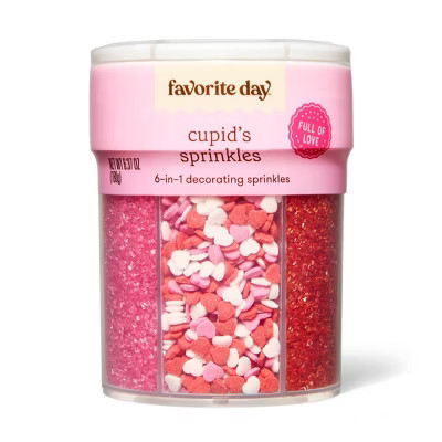 Valentine's 6 Cell Sprinkles - 6.37oz - Favorite Day™ | Target