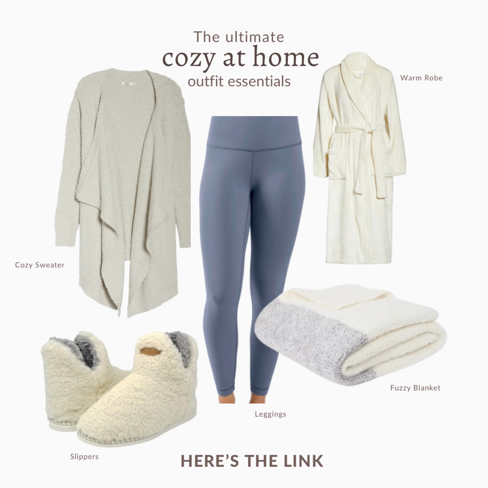 This is what comes to mind when I think of the perfect cozy at home outfit! Fuzzy slippers, cozy sweater, warm blanket! Cozy up next to the fire in this cute outfit! 

#LTKstyletip #LTKHoliday #LTKSeasonal