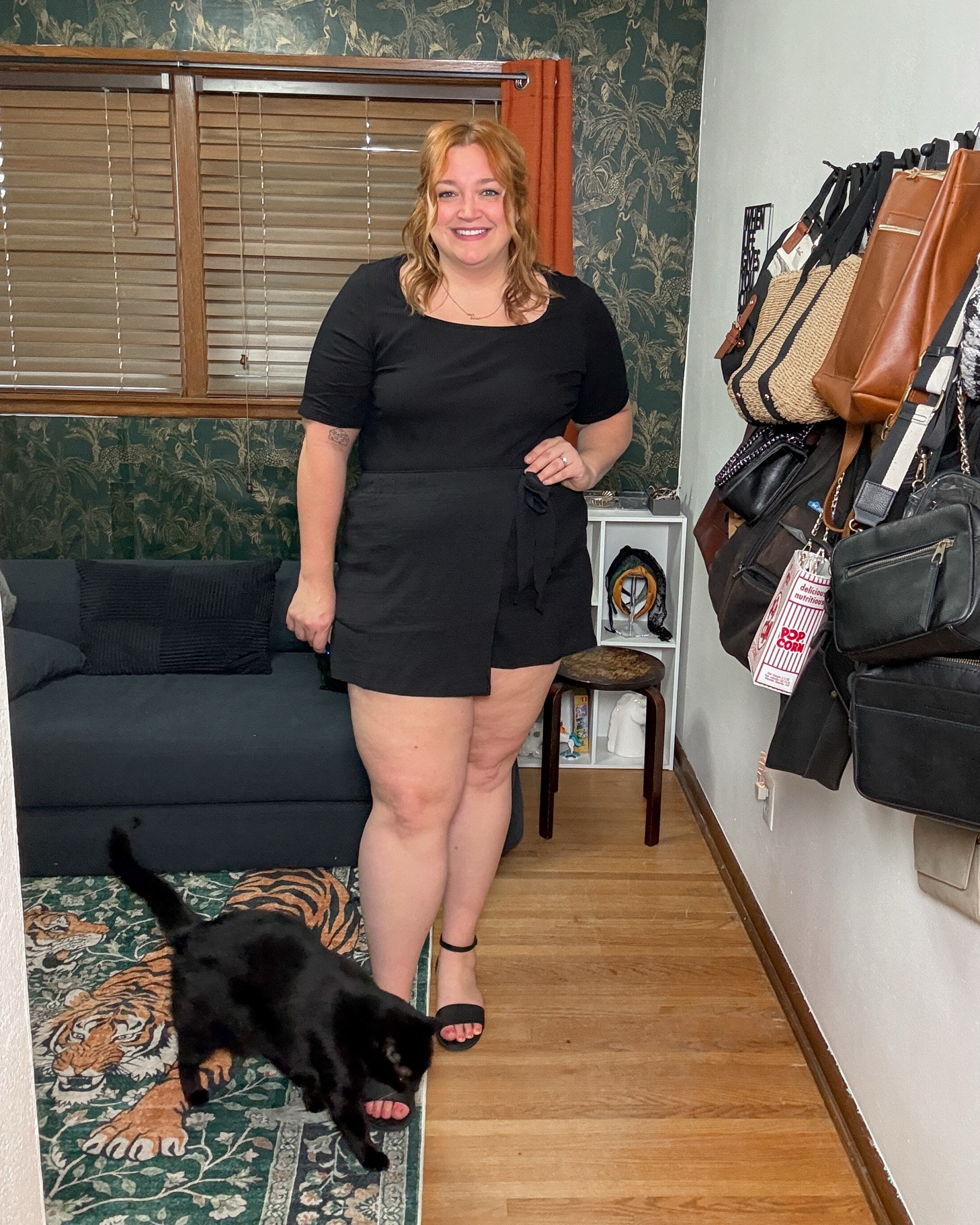 Easy skort outfit for mid sizes and plus sizes

#LTKMidsize #LTKPlusSize #LTKTall