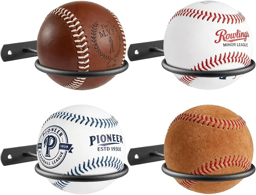 Baseball Stand Holders,Bulk Baseball Bat Wall Mount Display | Amazon (US)