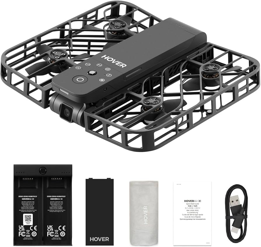 HOVERAir X1 Drone with Camera, Self-Flying Camera Drone with Follow Me Mode, Foldable Mini Drone ... | Amazon (US)