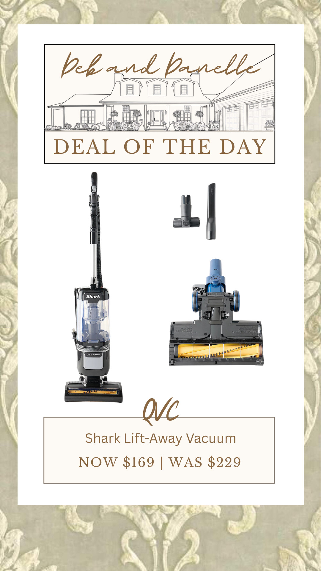 We love our Shark Lift-Away Vacuum. It has a self-cleaning brush roll and has great suction! It is currently on a great sale from QVC.  

 #LTKHome #LTKSaleAlert