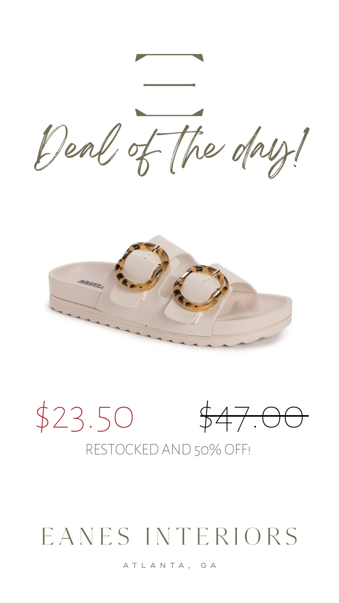50% off MukLuk sandals! 

#LTKshoecrush #LTKsalealert #LTKunder50