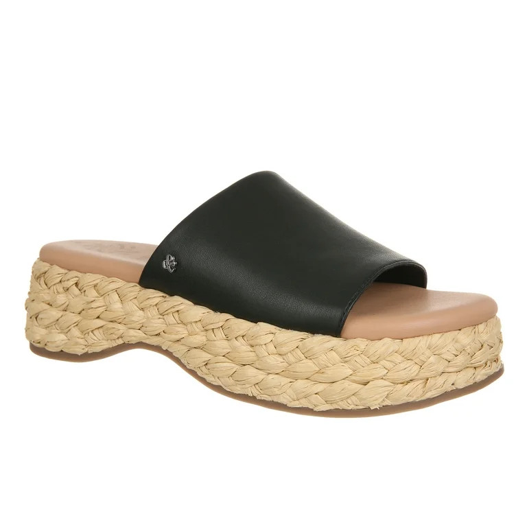 Sam & Libby Women's Ingrid Espadrille Slide Sandal | Walmart (US)