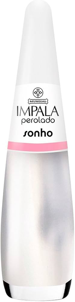 Esmalte Perolado Sonho, Impala Cosmeticos, Branco | Amazon (BR)