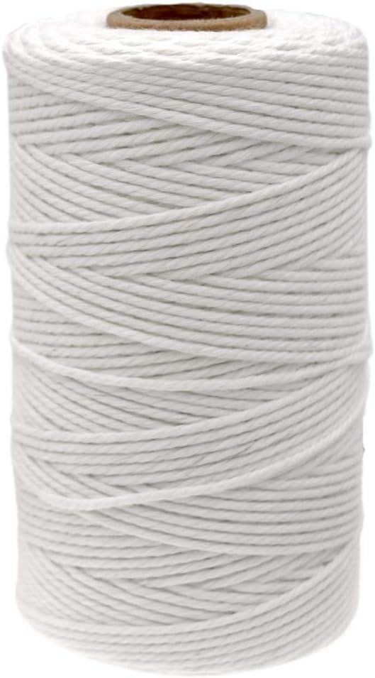 328 Feet Cotton Butchers Twine String - 2MM Kitchen Cooking Twine,Beige Twine for Meat and Roasti... | Amazon (US)