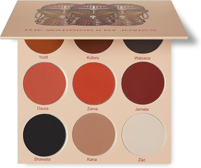 Juvia's Place The Warrior 2 Eyeshadow Palette 9 Shades Pigmented Eye Makeup | Amazon (US)