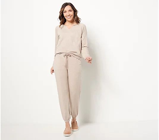 Barefoot Dreams Malibu Collection Luxe Everyday Lounge Set | QVC