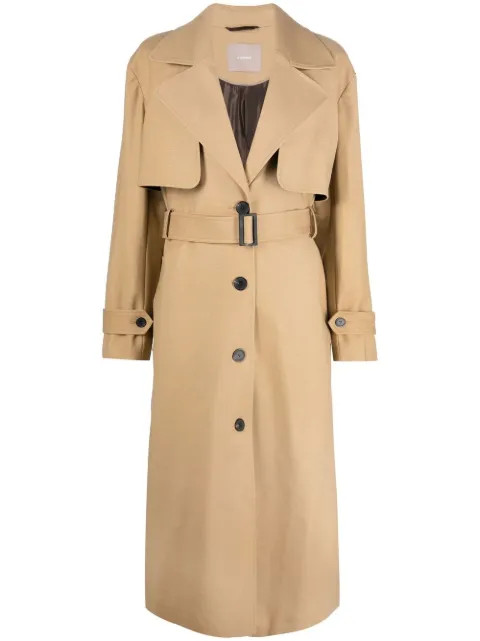 12 STOREEZ single-breasted Trench Coat - Farfetch | Farfetch Global