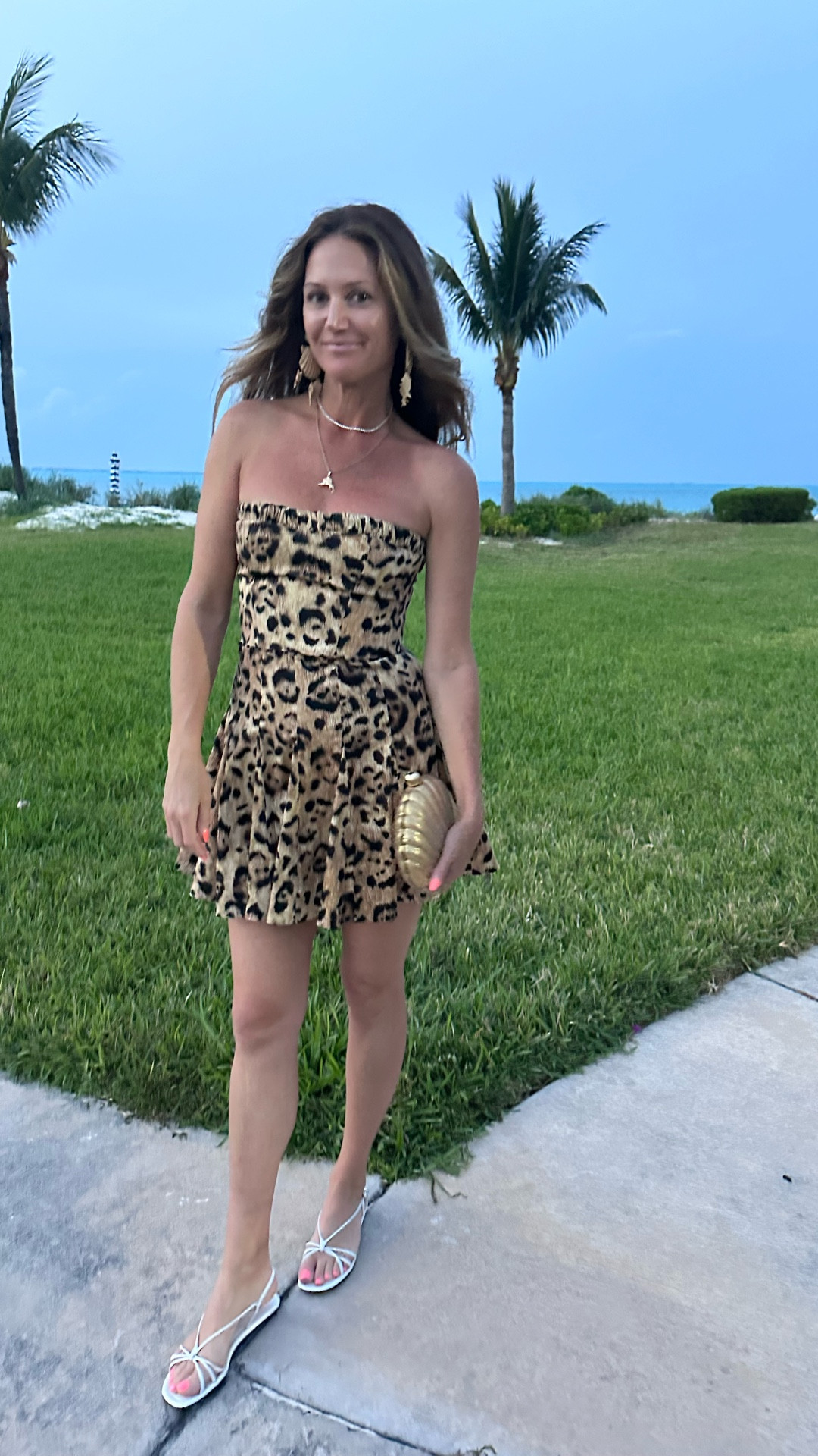 This dress is adorable #animalprint 