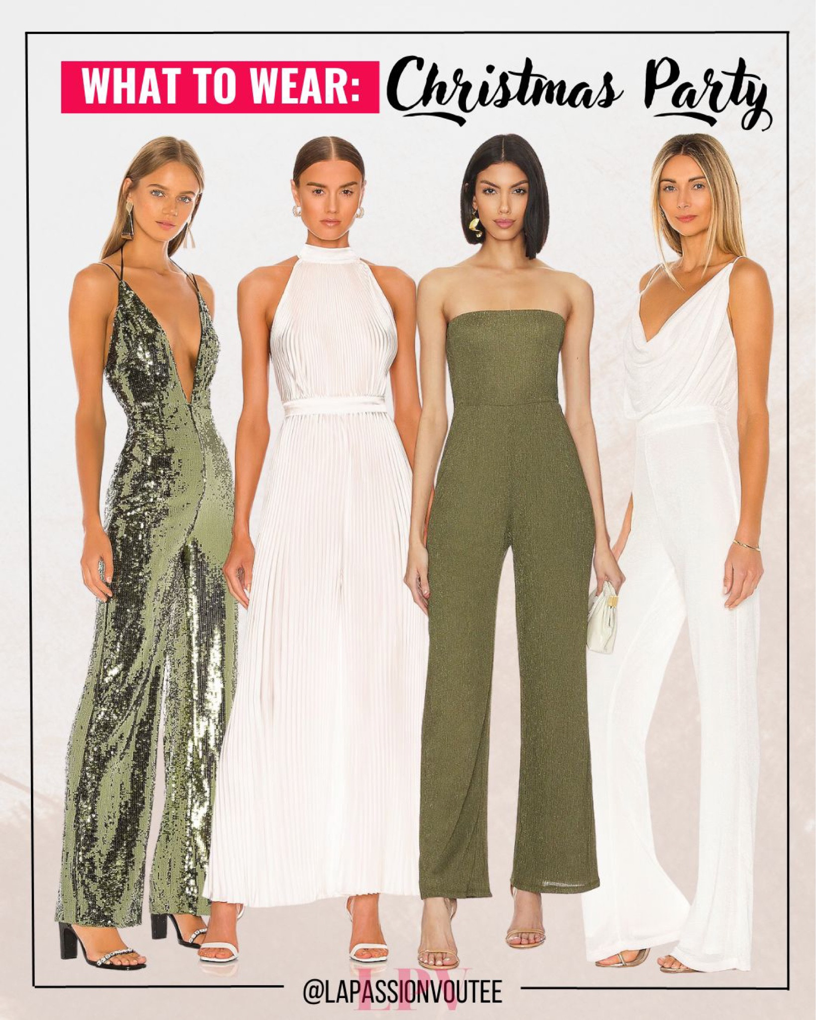 Trendy jumpsuits to wear to a Christmas Party! 🎄

#LTKparties #LTKSeasonal #LTKFind