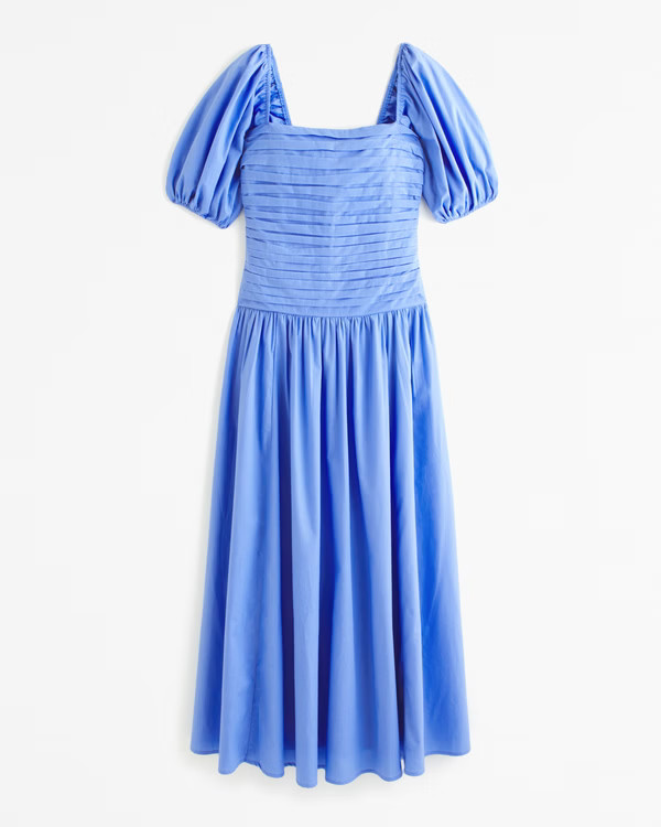 Emerson Drop-Waist Maxi Dress | Abercrombie & Fitch (US)