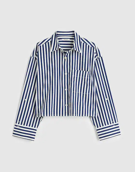 Straight-Hem Shirt | Madewell | Madewell