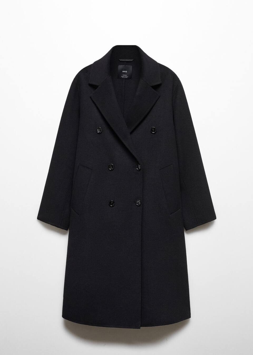 Handmade oversized wool coat -  Women | Mango USA | MANGO (US)