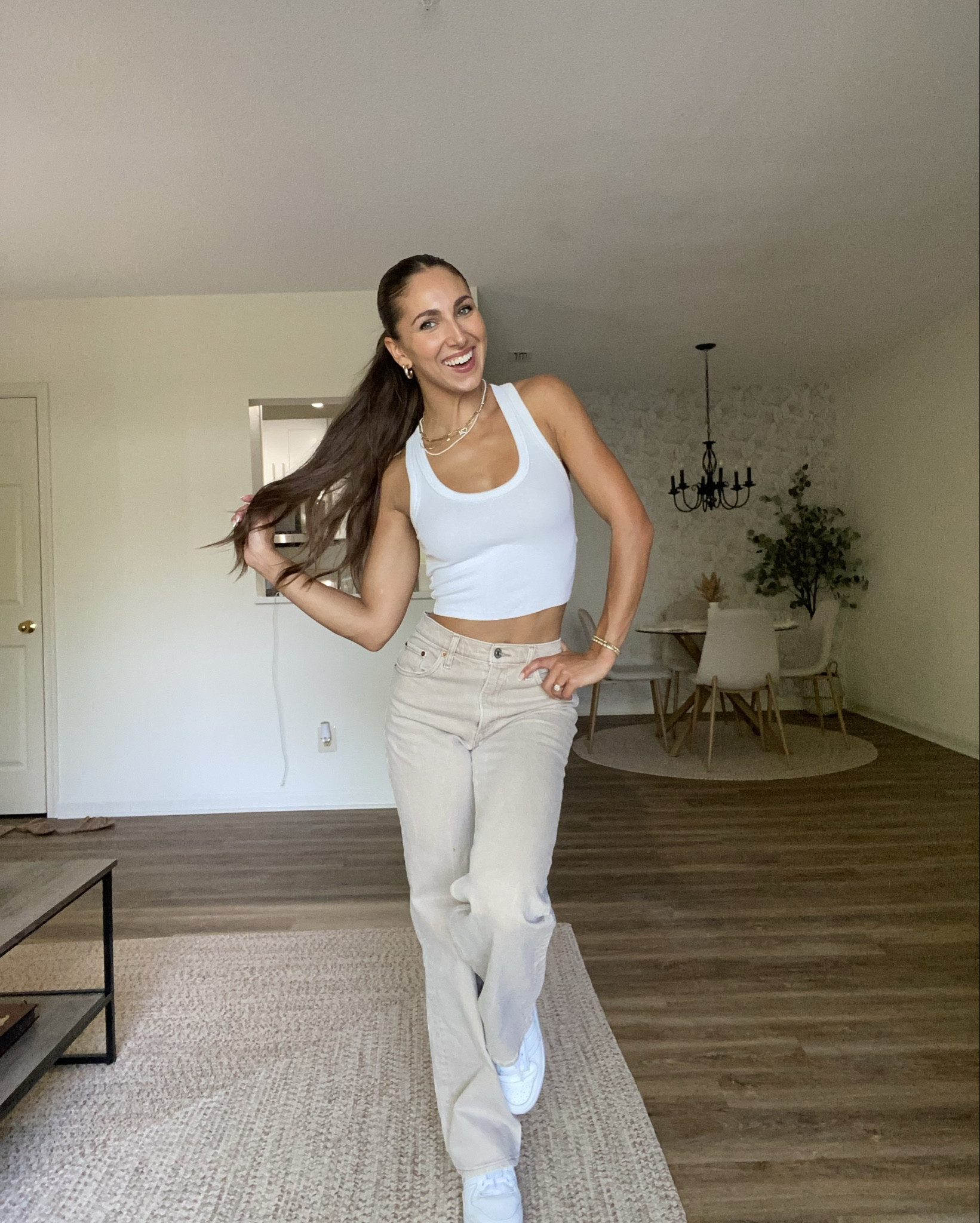 Abercrombie denim on sale!
Use code DENIMAF for an extra 15% off

I’m wearing a size 25 regular and they fit true to size

#LTKSeasonal #LTKStyleTip #LTKSaleAlert