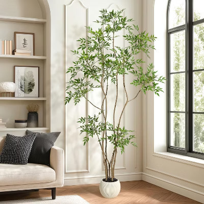 7FT Artificial Nandina Tree