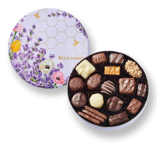 See's Candies 11 oz Spring Garden Delights Keepsake Tin | Amazon (US)
