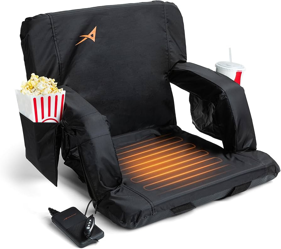 Heated Stadium Seats for Bleachers with Back Support – USB Battery Included - Upgraded 3 Levels... | Amazon (US)