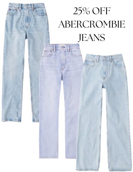 abercrombie black friday sale | take 25% off abercrombie jeans and more! #jeans #abercrombie #abercrombiestyle #denimstyle #fashion 

#LTKsalealert #LTKstyletip #LTKfindsunder100