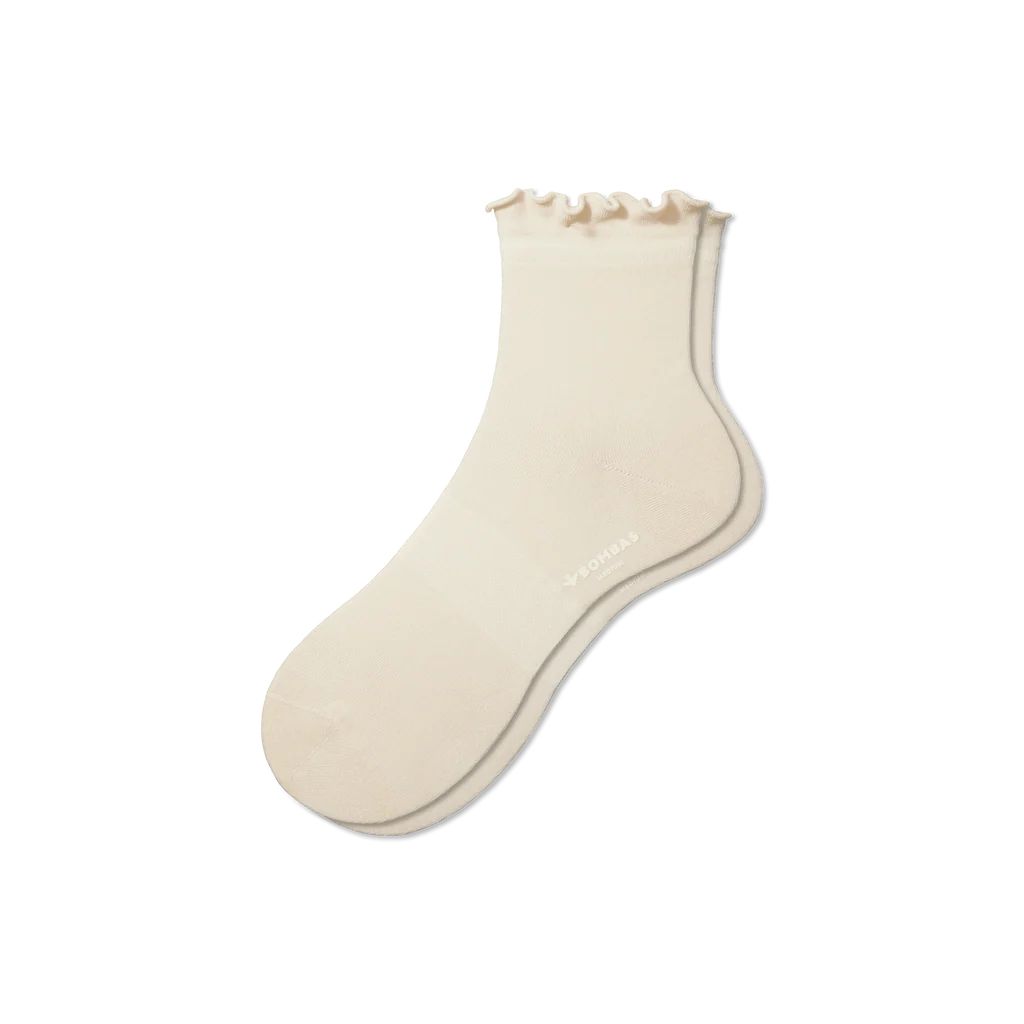 Women's Lightweight Frill Quarter Socks | Bombas Socks